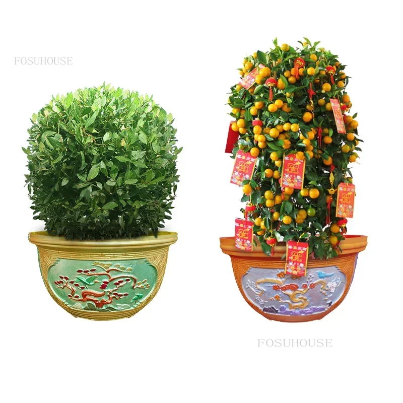 중국 시멘트 화분 DIY 몰드 유럽 분재 모델, 창의적인 가정 정원 화분, 플라스틱 발코니 장식, 야외 T, 신제품