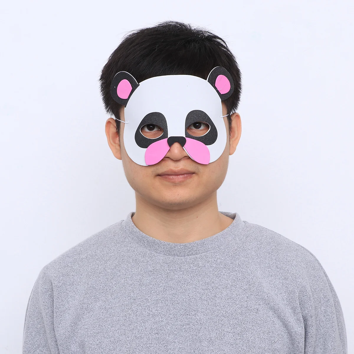 

5 Pcs Animal Mask Masks Face Kids Masquerade Ball Carnival Costume Make up Child