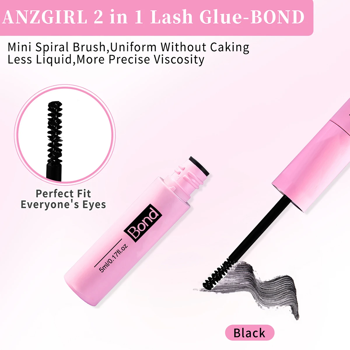 Kit d'extension de cils 3D, mélange de styles, grappes de cils adaptées aux débutants, naturel avec pince à épiler dissolvant de colle, cadeau de Festival