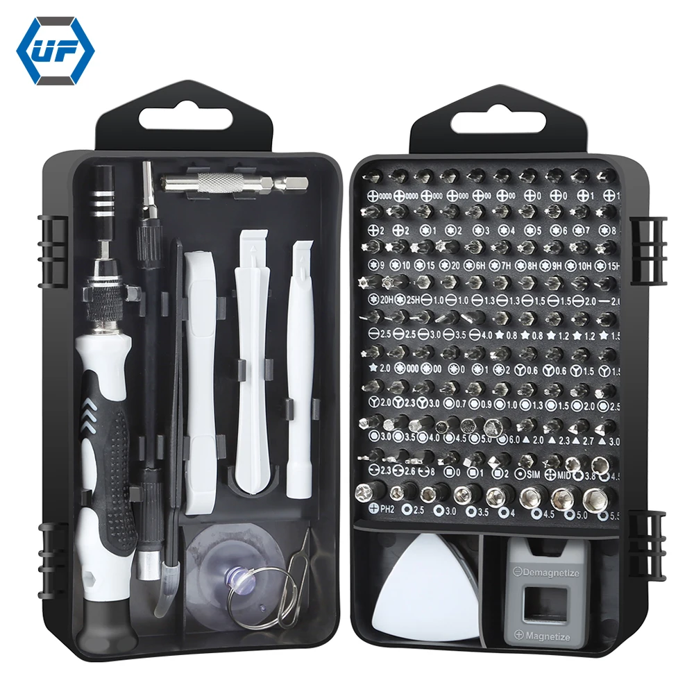 

New Arrival 117 In 1 DIY Repair Tool Kit Screwdriver Set For Phone Laptop Computer