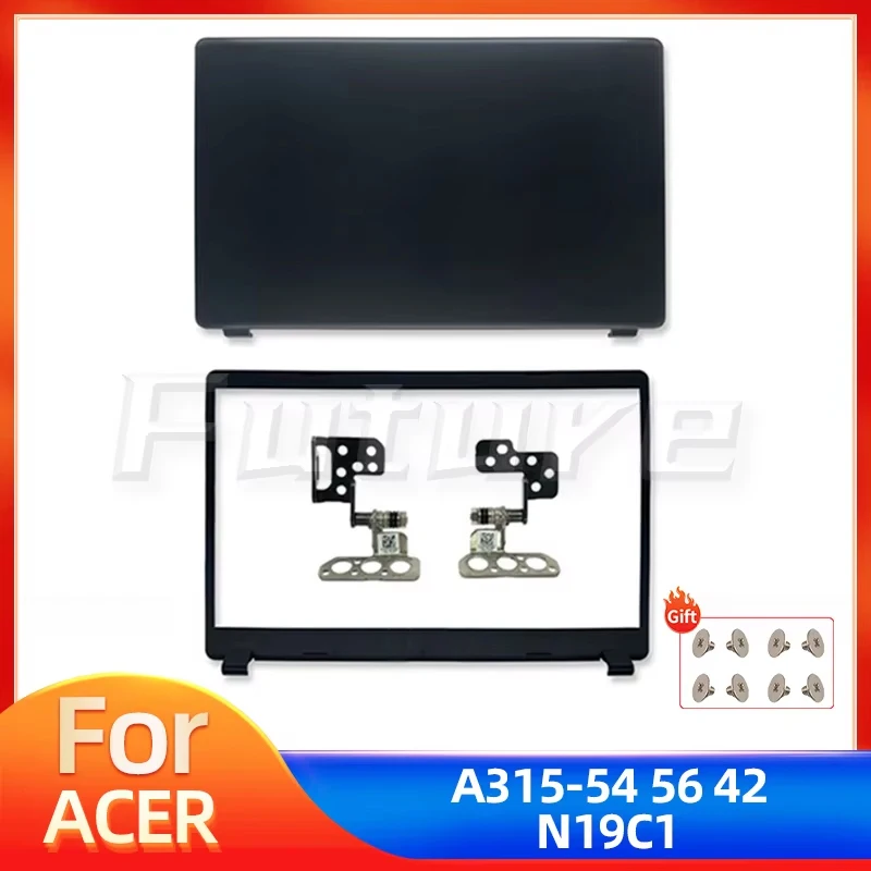 

Новинка, чехол для Acer Aspire 3, телефон, фотосессия 54K, телефон, задняя крышка ЖК-дисплея 19c1, передняя панель, петли, черный цвет