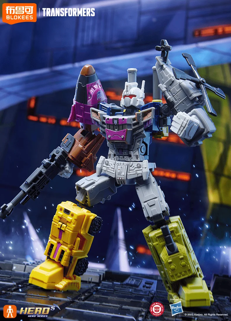 บล็อกกี้ส์ รุ่นดั้งเดิม ดีเฟนเดอร์ เวอร์ชั่น 6 ทรานส์ฟอร์เมอร์ส ออพติมัส ไพรマル ชีทอร์ เมกะทรอน แอคชั่นฟิกเกอร์ ของเล่นประกอบแบบจำลอง ของขวัญ