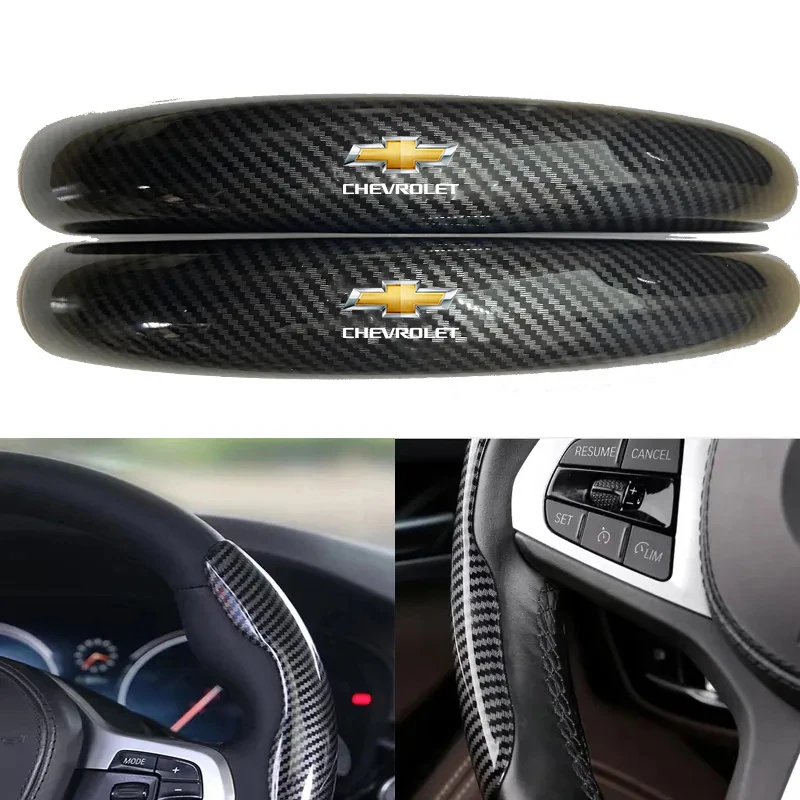 Car Steering Wheel Cover For Chevrolet Aveo Bolt Onix Cruze Spark Cavalier Colorado Lacetti Trailblazer Silverado Tahoe Traverse