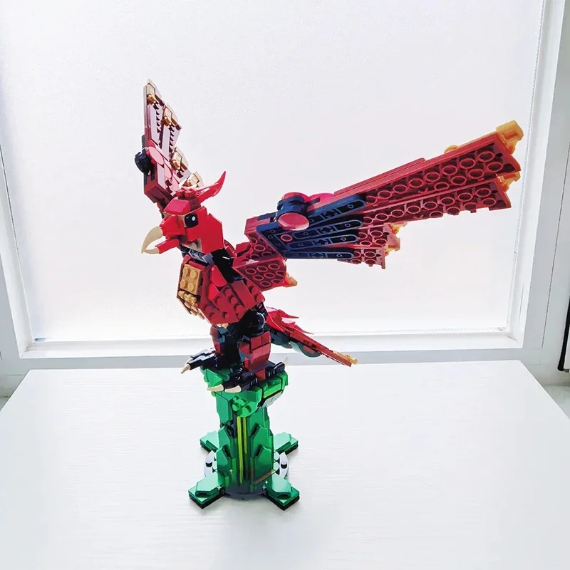 3in1 715pcs medieval flying dragon Building Blocks Toy Model Children DIY Birthday Adults Gift Christmas Gifts