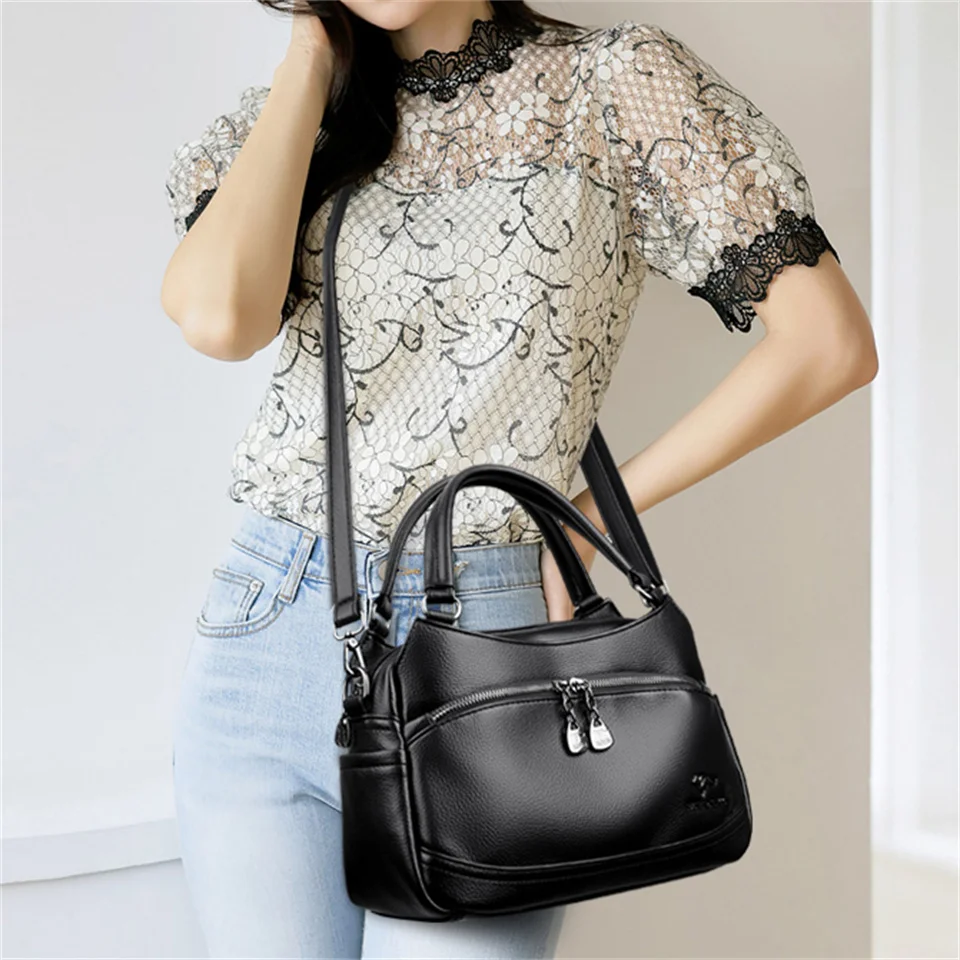 Fashion Womens leather Bag Branded bags luxury for women Shoulder Bags Crossbody bag for women Designer handbags bolsos mujeres