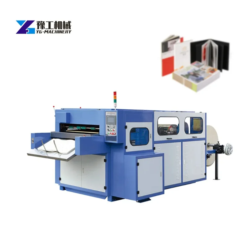 YG Automatic Paper Die Cutting Machine Printing Cutter Roll To Sheet PLC Control Paper Cups Die-Cut Processing Production Line