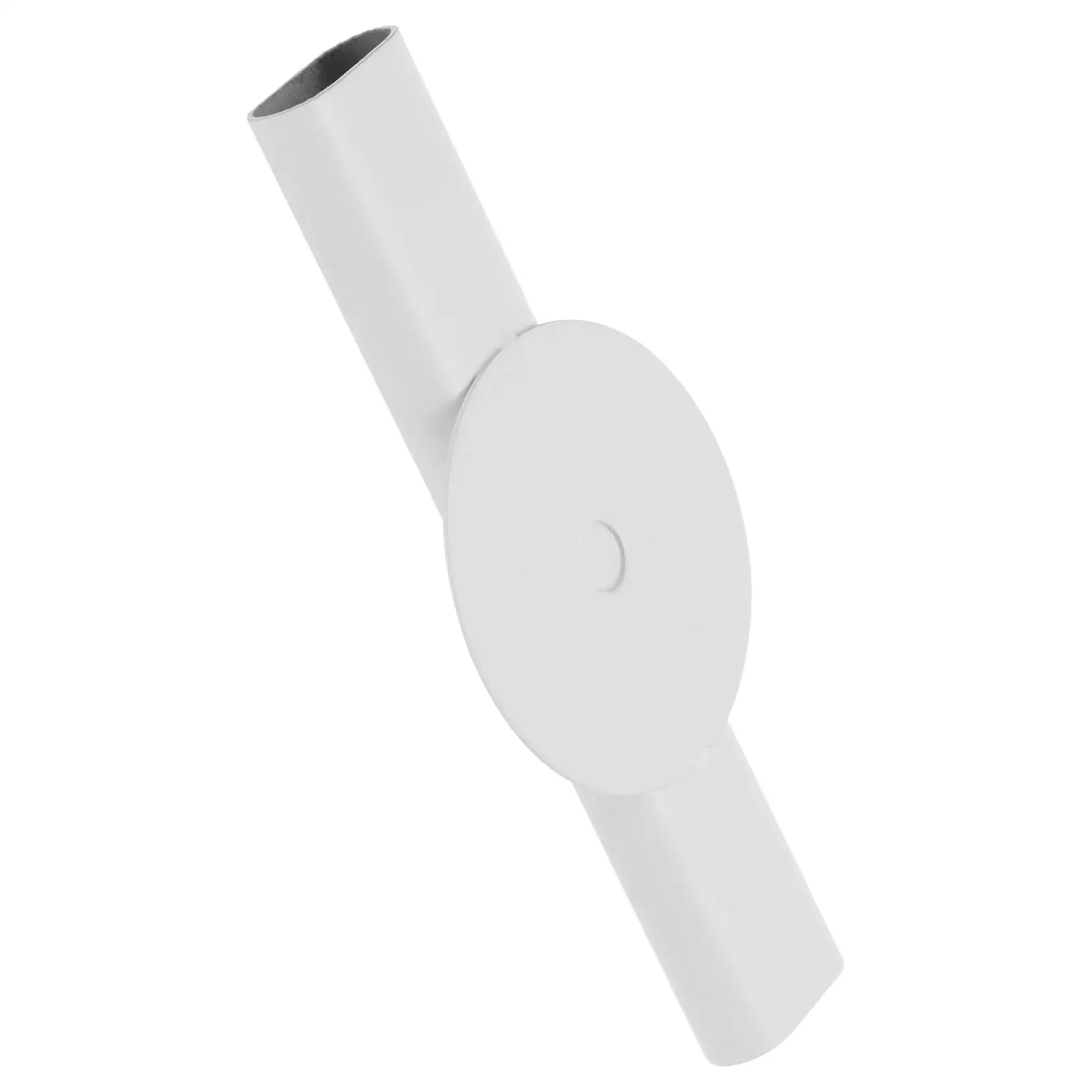 

Wall Mounted Flower Vases White Mini Tube Flat Small Size Metal Decorative Vase For Room Kitchen Bedroom Dormitory Wall