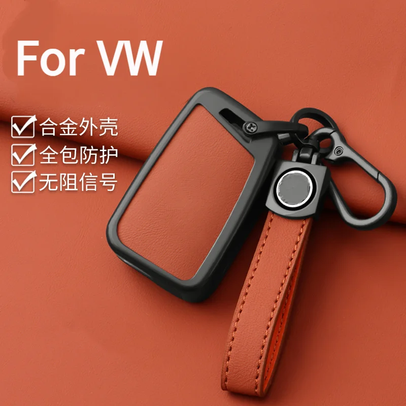

Car Key Case Cover Shell Fob for VW Volkswagen Sagitar Tiguan L Lavida Passat Bora Polo Golf 7 MK7 Lamando Tayron for Skoda