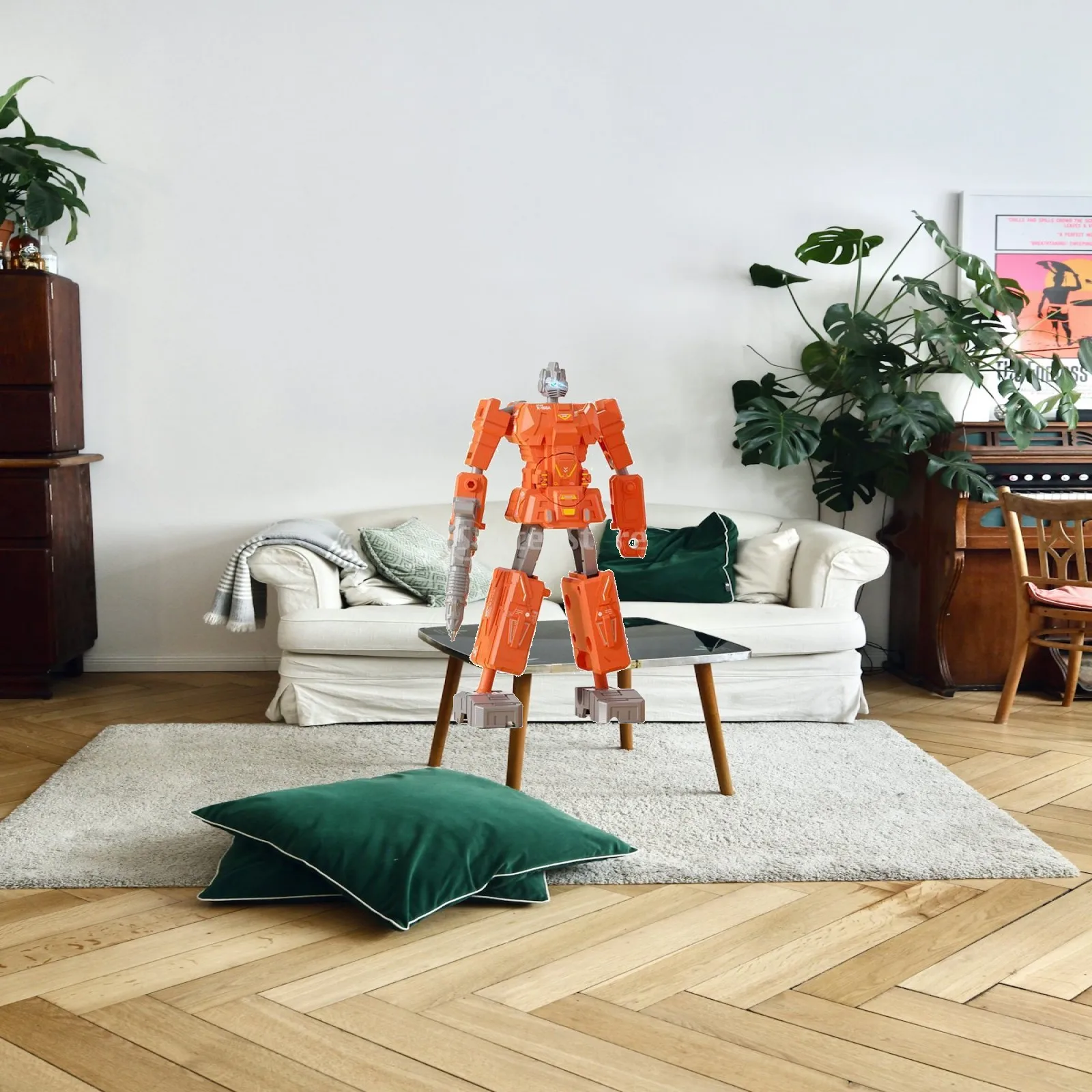 Stylo transformable en robot, design élégant, artisanat de qualité, accessoire de bureau multifonctionnel, outil d'étude créatif pour les devoirs des étudiants