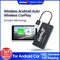 Carlinkit inalámbrico CarPlay para Android unidad principal de coche inalámbrico Android Auto Dongle pantalla de espejo Mirrorlink adaptador USB CCPW CCPA