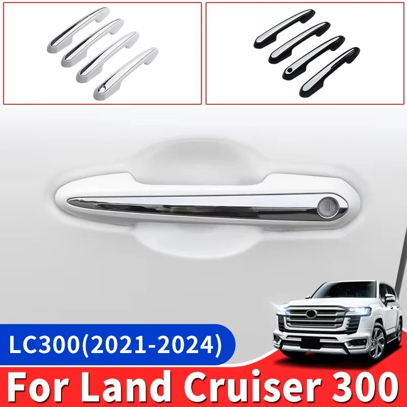 

Для Toyota Land Cruiser 300 2021-2024 Замена внешней ручки LC300 Модификация внешней дверной ручки Аксессуары Комплект кузова