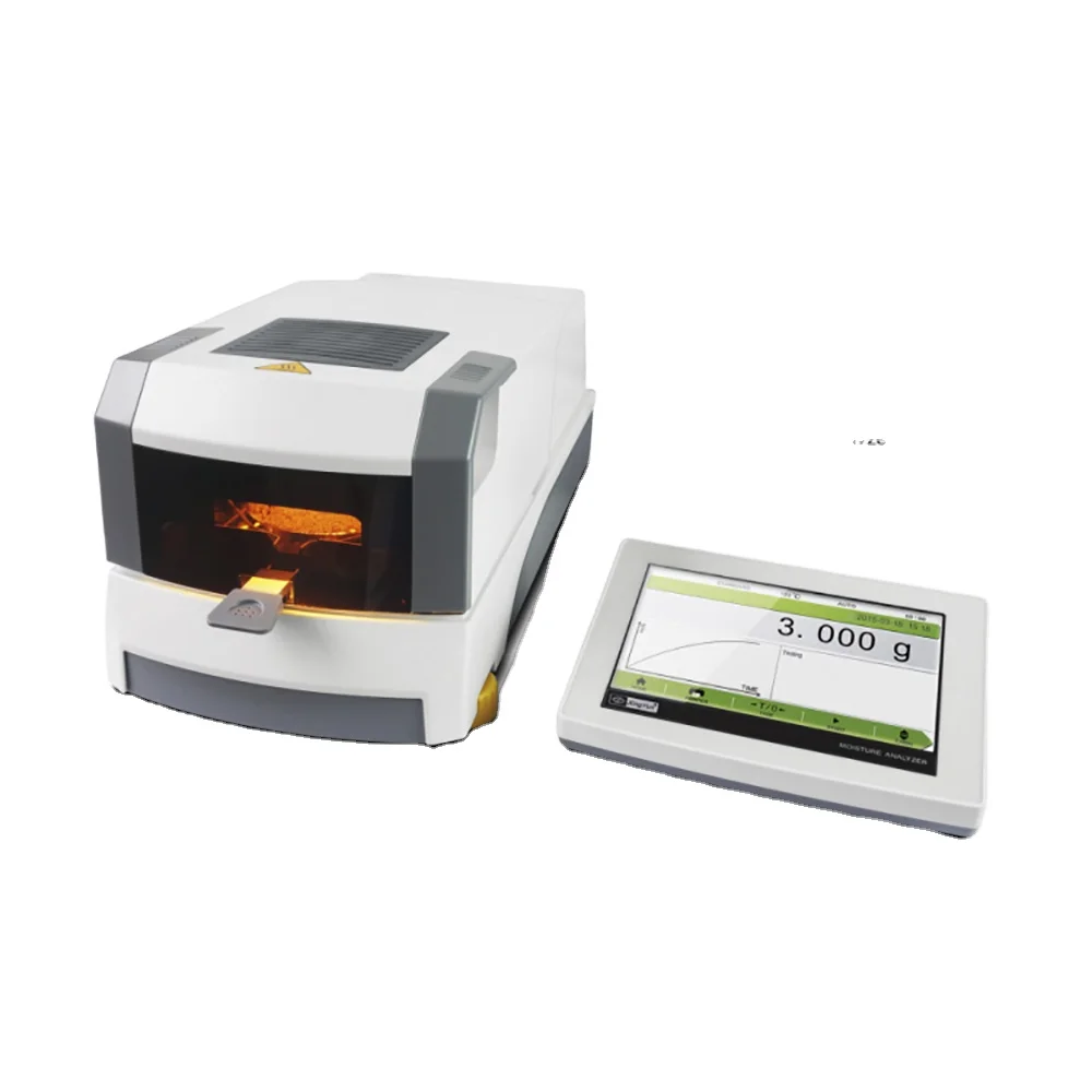 Drawell Benchtop Moisture Analyzer 110g 210g 0.001g Digital Halogen Lamp Moisture Analyzer