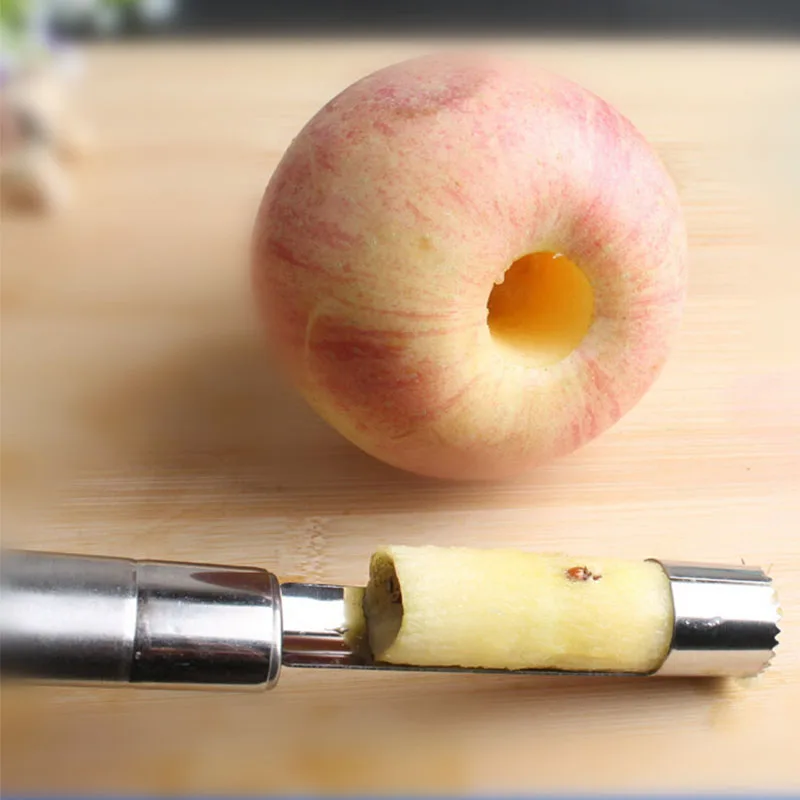 Fruit Apple Corer Stainless Steel Pear Fruit Vegetable Tools Core Seed Remover Cutter Seeder Slicer Knife Kitchen Gadgets Tools
