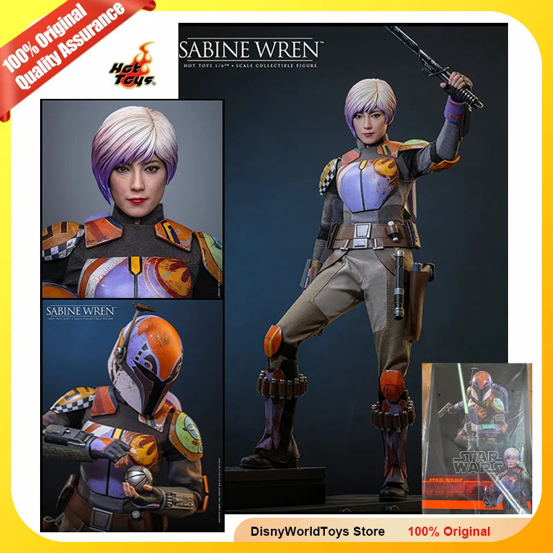 

100% Original Anime Figure Hot Toys Star Wars Rebels 1/6th Scale Sabine Wren TMS171 Genuine In Stock Collection Model Toys