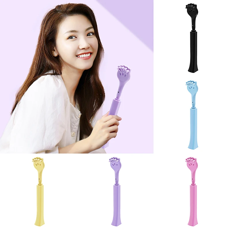 Three Sections Handle Telescopic Back Scratcher Scratch Massager For Itch Massager Body Grab Relax Scraper Old Man Happy