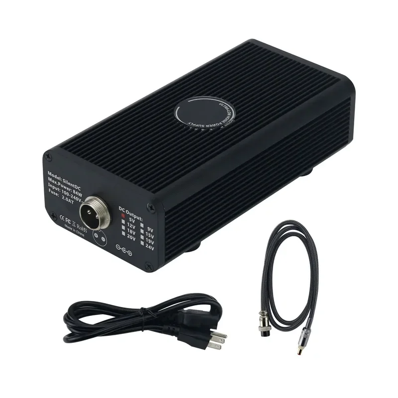 LHY-AUDIO SilentDC 50W Active Noise Canceling DC Linear Power Supply Multi Output DC 5V 12V 15V 24V