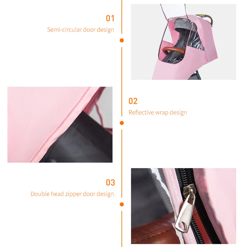 

Baby Stroller Windshield for outside Cover Outsude Fir Windproof Strollers