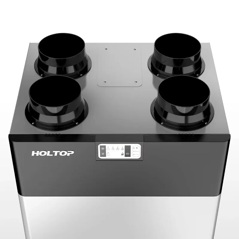 Holtop ERV Plant 350 m3/h HVAC System Vertical HRV Home Recovery Ventilation System Heat Recovery Fresh Air System view 5