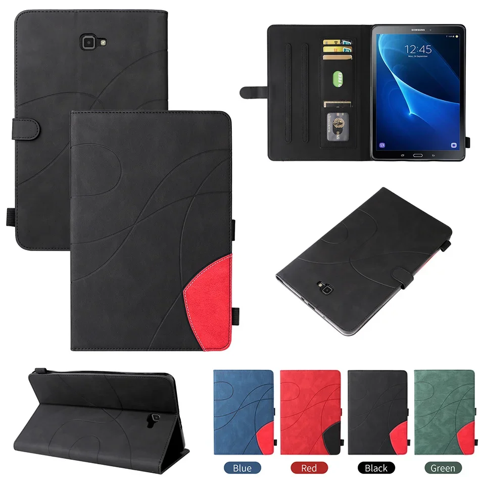 

Case For Samsung Galaxy Tab A 10.1" (2016) SM-T580 SM-T585 Tablet Cover Galaxy Tab A6 T580 T585 Business Wallet PU Leather Funda