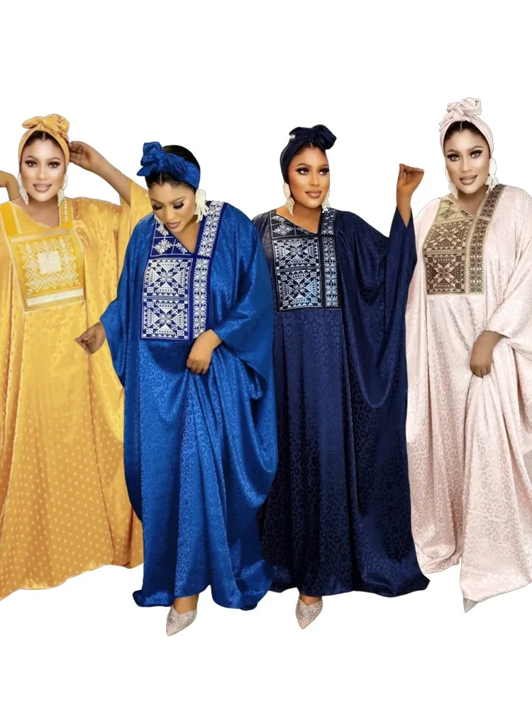 Sukienki Jalabiya Eid muzułmanki afrykańska sukienka kawianowa Kaftan sukienka z długim rękawem Abaya Party Ramadan Abayas kaftan Vestidos Largo