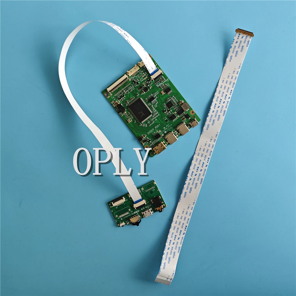 

16" EDP Controllor board 2 TYPE C Mini HDMI-compatible for B160UAK01.5 B160UAK01 1920x1200 LED panel screen kit DIY