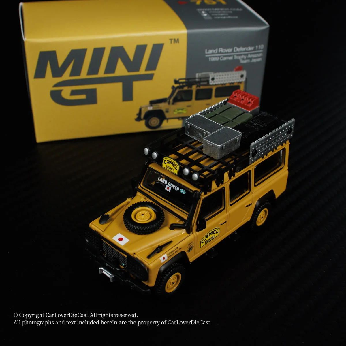 TSM MODEL MINIGT 1:64 #751 Defender 110 Die-cast alloy car model collection display child gift