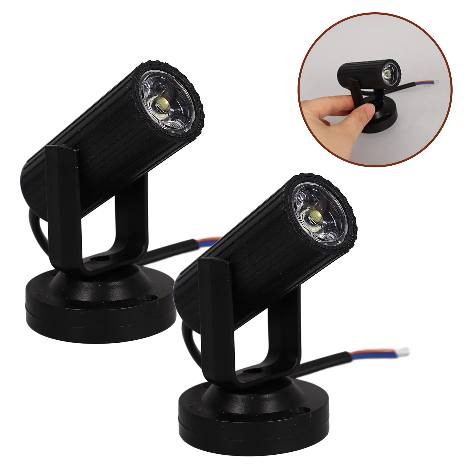 2 قطعة 1 واط LED الأضواء شعاع ضوء المرحلة صغيرة المدمجة للحزب نادي Ktv الزفاف Dj ديسكو مستقرة طويلة العمر ضوء المرحلة