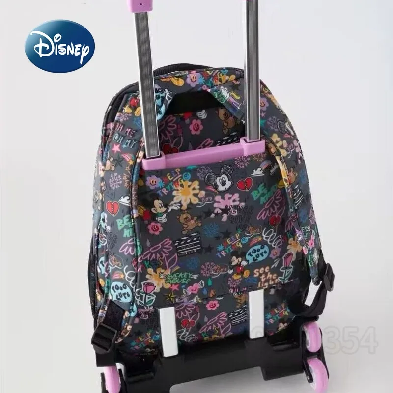 Disney Mickey\'s New Children\'s Schoolbag Luxury Brand Fashionable Children\'s Backpack Cartoon Cute Student Backpack High Quality