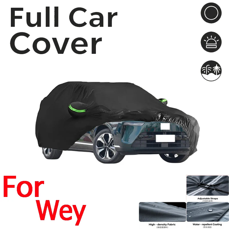 

For Wey Outdoor Protection Full Car Cover Snow Covers Rainwater Sunshine Dustproof Scratches Car Cover