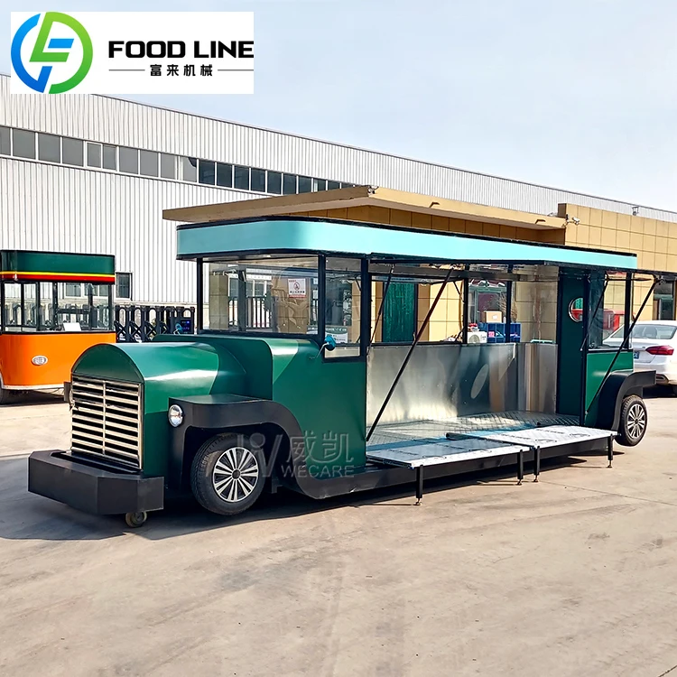 

FILAI Chinese Food Van Customized Beer Cart Mobile Food Truck Concession Trailer