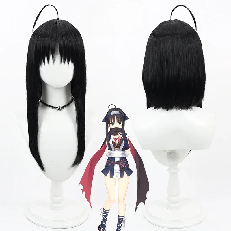 

Игра Серен Бана Мако Хитачи Косплей Парик Костюм Волосы Головные Уборы Черные Прямые Парики