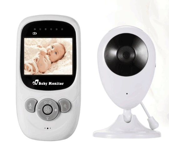 Imagem -02 - sem Fio Digital Video Baby Monitor Baby Monitor Nanny Câmera de Segurança Visão Noturna Temperatura Sp880 2.4