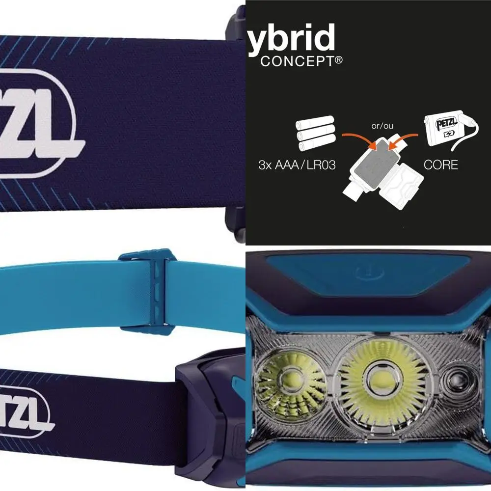 

Rechargeable 650 Lumen Headlamp with Red Light for Outdoor Activities