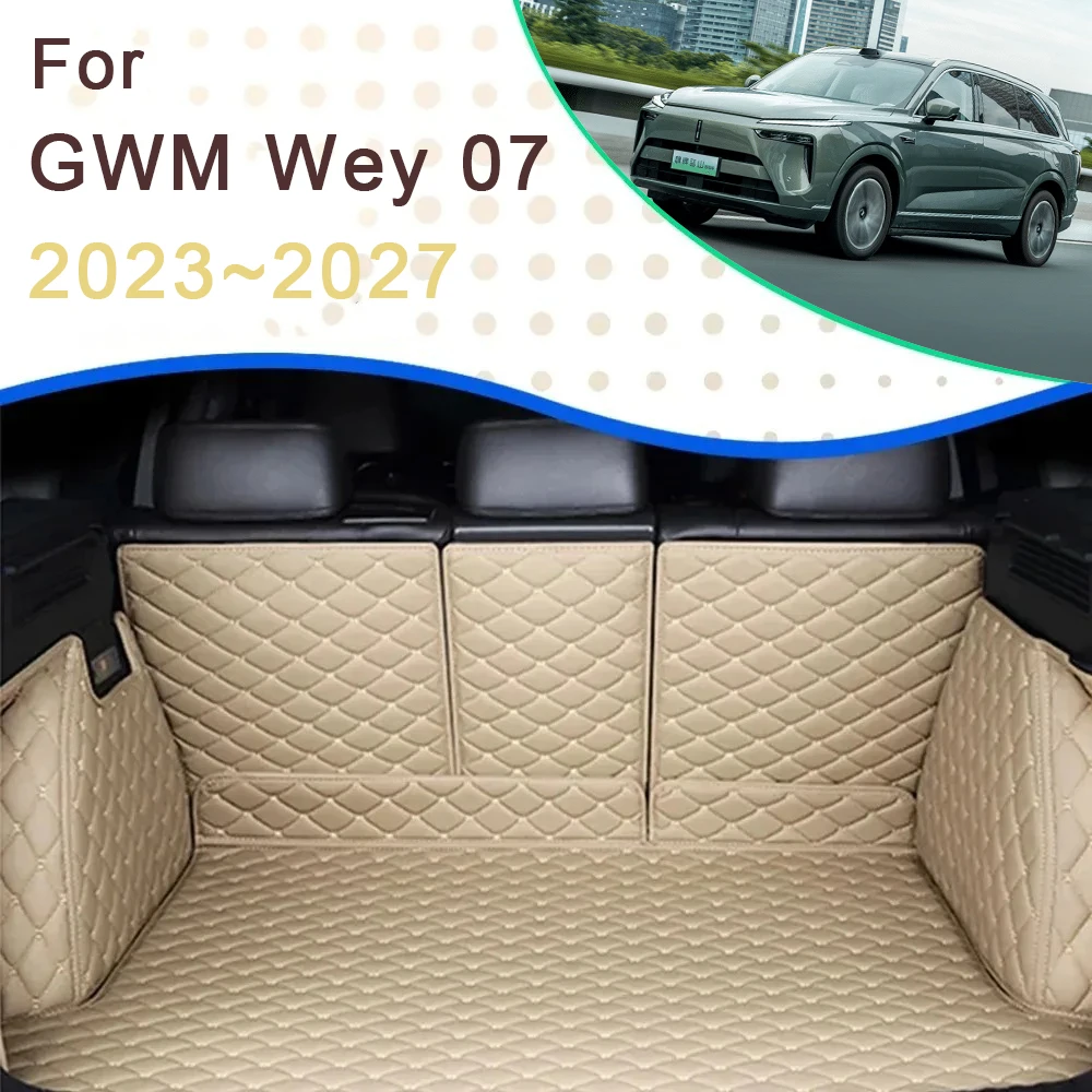 

Car Trunk Cargo Liner For GWM Wey 07 Lanshan 2023 2024 2025 2026 2027 Rug Rear Boor Mat Carpets Storage Pad Auto Accessories