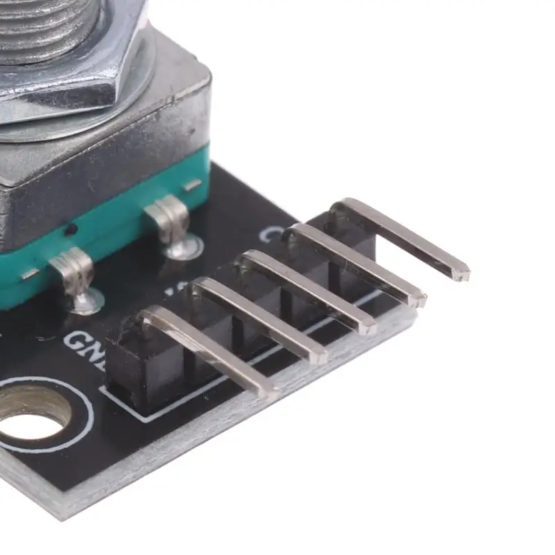 Picture 5: KY-040 360 Degree Rotary Encoder Module With Push Button 20 Pulse 5VBrick Sensor Modules For Arduino Or DIY Electronics
