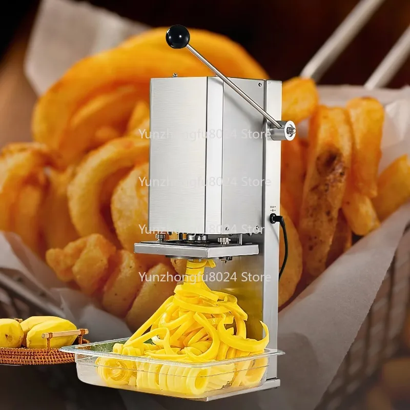 Twist Potato Slicer Potato Spiral Cutting Machine Spiral Potato Cutting Machine