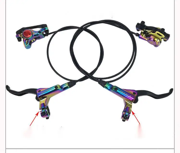 

Oil Brake 180mm BMX/Road Bike Alloy Parts with Brake Pads Rotor Bar for Mountain Biking