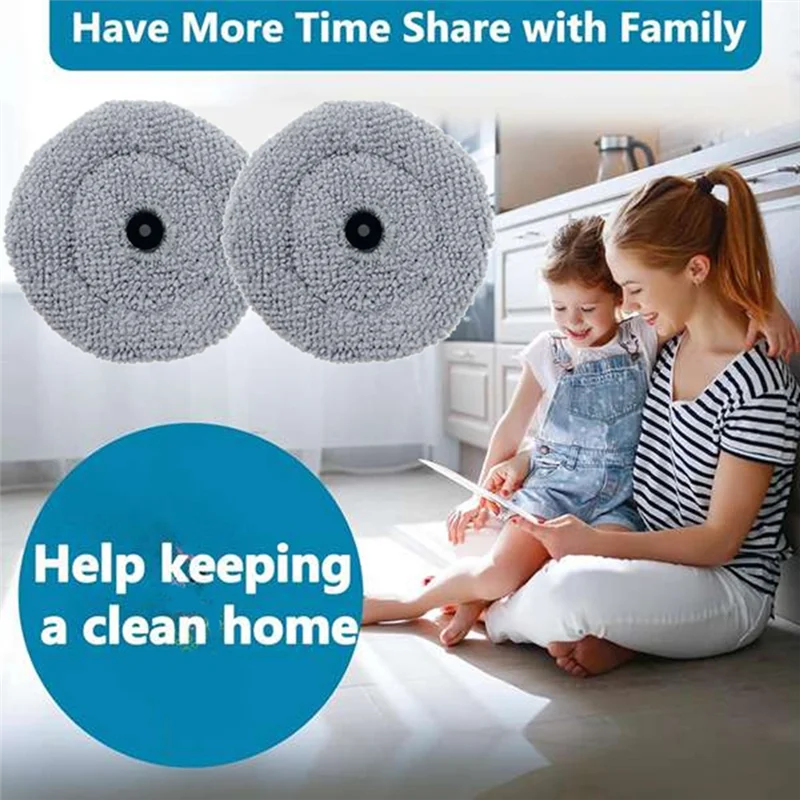 Promocja! Ścierka do mopa do Roborock Saros 10/S9 Maxv Ultra/S90ver/G30/A1460RR Części zamienne Wielorazowa Ściereczka do Mopa do Prania