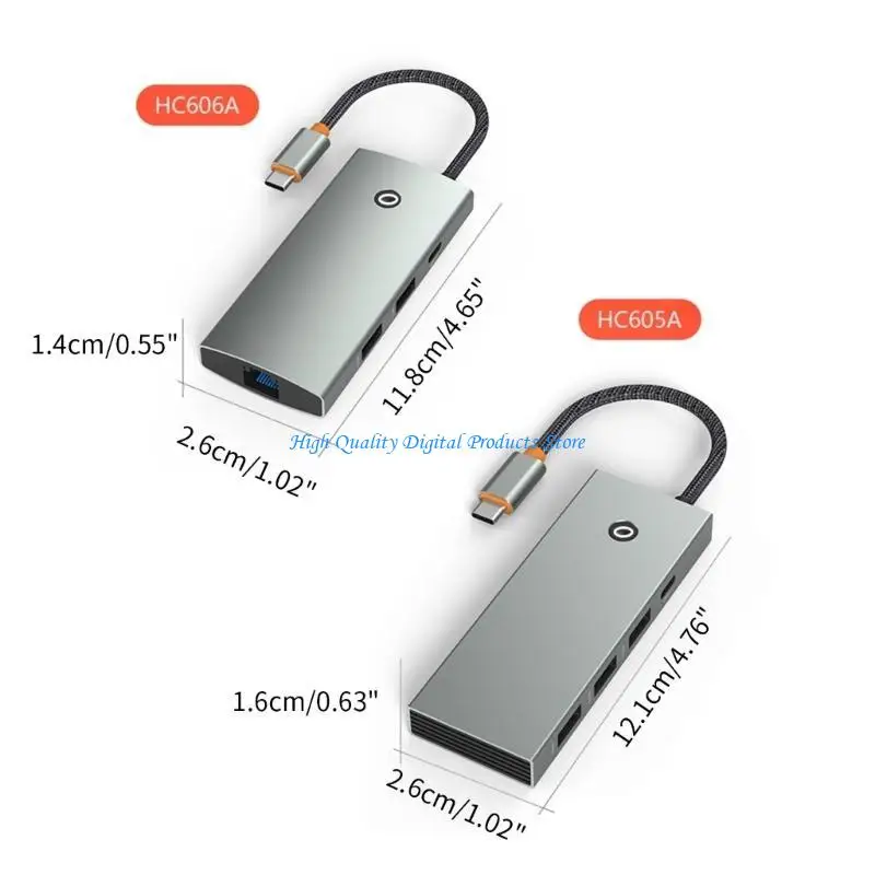 4KHDMIおよびPD100W充電を備えたU2JEタイプCハブ、6-in-1ドッキングステーションRJ45イーサネット