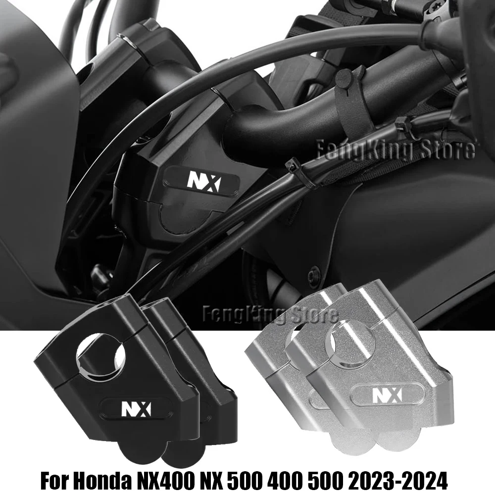 

For Honda NX400 NX 500 400 500 2023-2024 New Motorcycle Handlebar Riser Bar Mount Handle Heightening Clamp Pit Motorbike