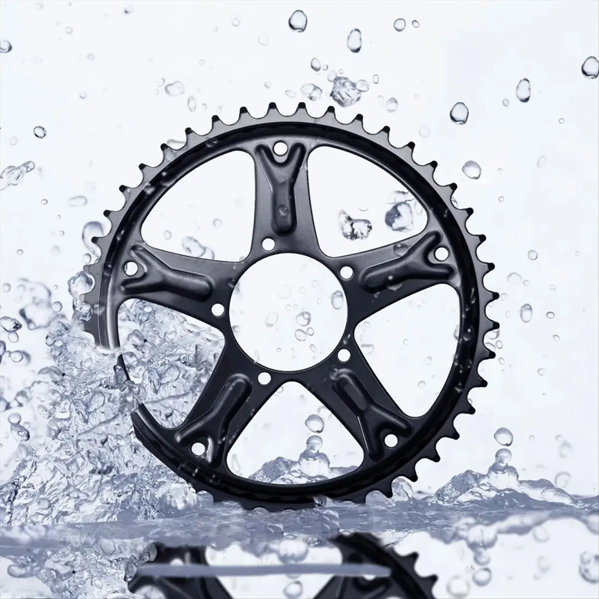 

XFDZ E-Bike Bike Chainring Mid Motor Crankset /Chain Wheel for BAFANG BBS01B BBS02B 48T