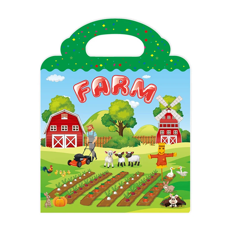 หนังสือกิจกรรมสำหรับเด็กชายและเด็กหญิงเพื่อพัฒนาทักษะการเรียนรู้ หนังสือเงียบ ของเล่นเสริมพัฒนาการเด็กก่อนวัยเรียน ของเล่นเดินทาง ของขวัญสำหรับเด็กเล็ก