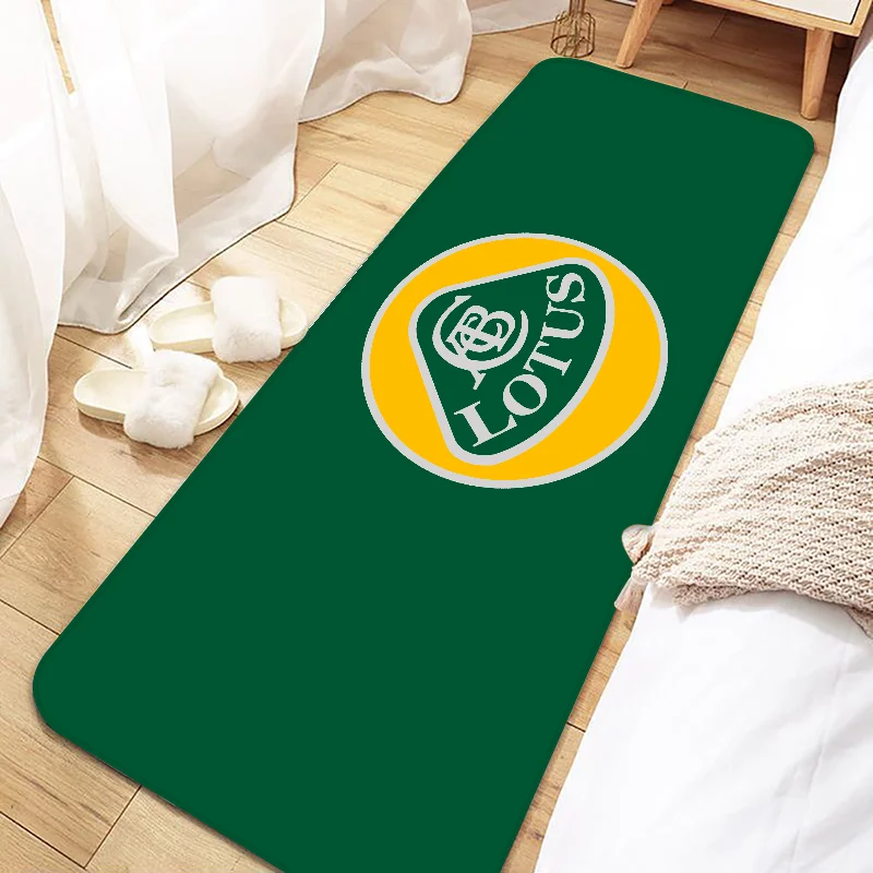F1 Racing L-lotus Door Mat Entrance Non-slip Doormat Washable Kitchen Carpet Living Room Hallway Rugs Bathroom Bath Door Mats