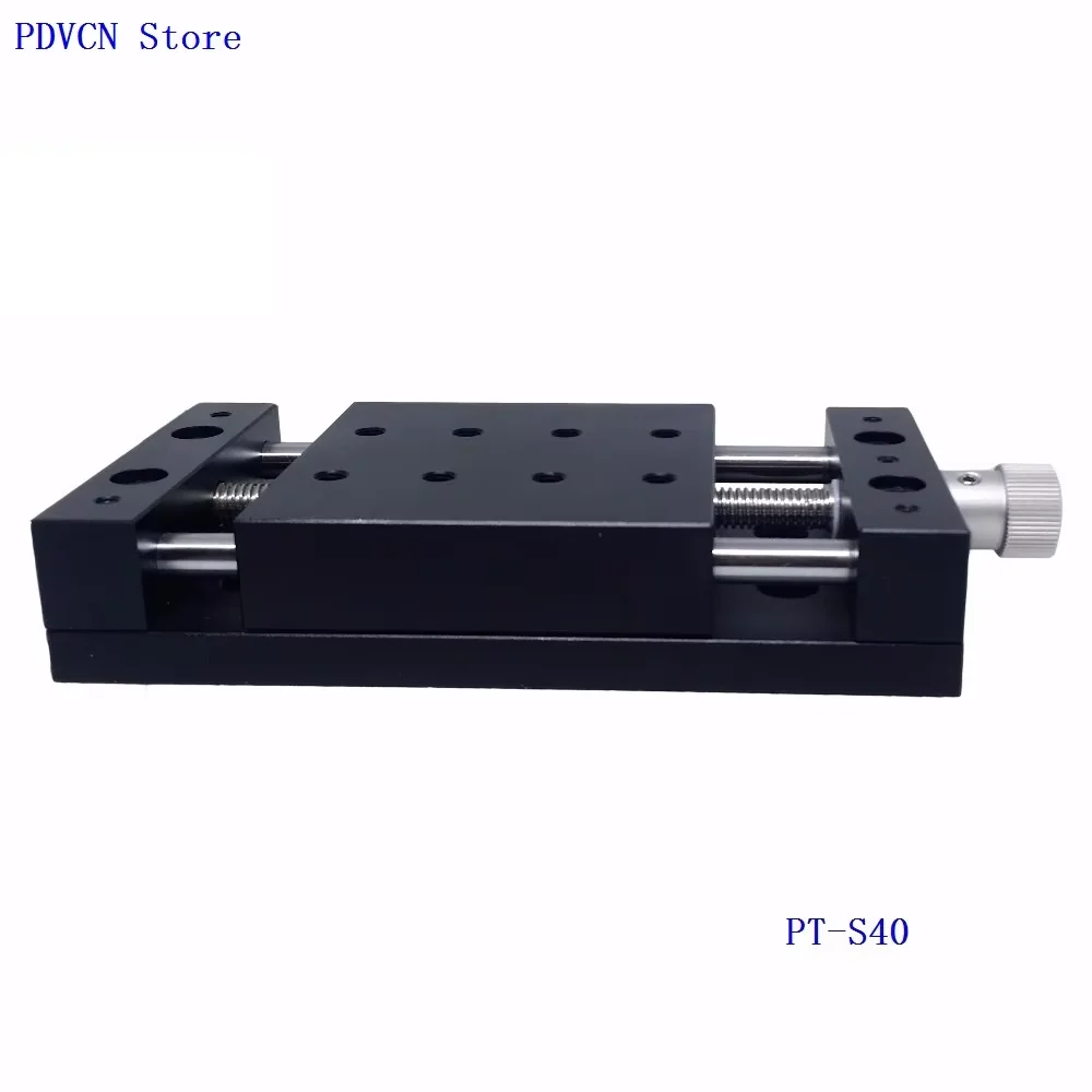 40mm/80mmX Axis Manual Linear Stage  translation stage Manual displacment station,  linear station,sliding platform PT-S40/80