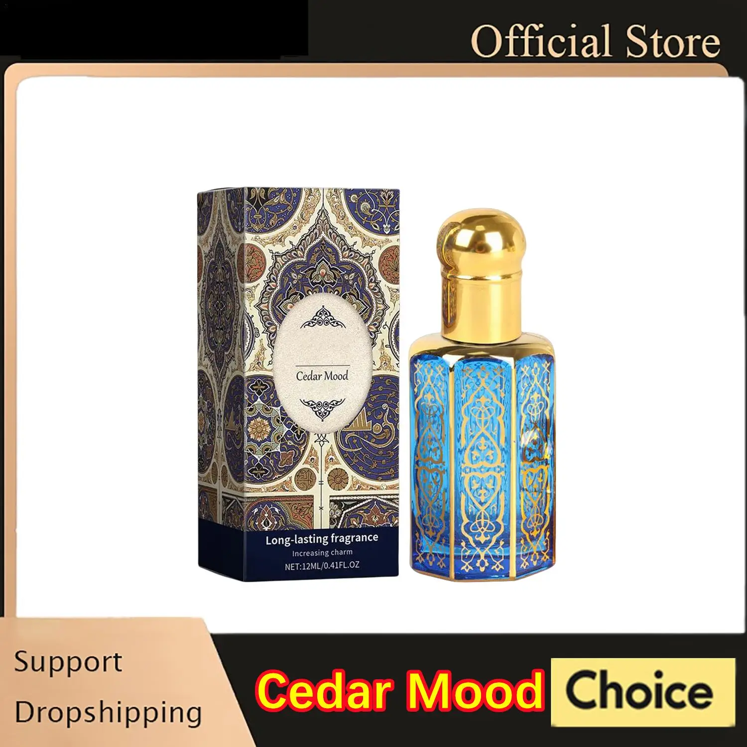 Perfumes árabes charmoso perfume masculino de longa duração perfume pessoal óleo fragrância feminino perfume elegante para mulher