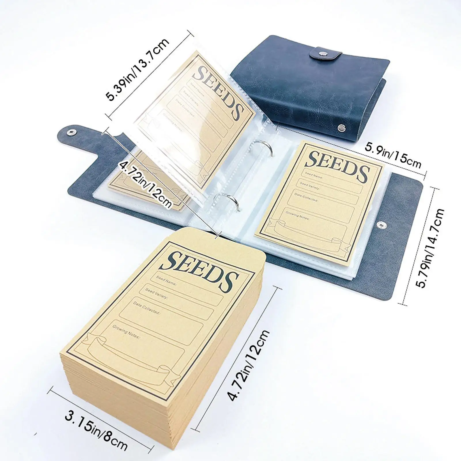 50 pièces petites enveloppes d'économie de graines petites enveloppes refermables pour plantes végétales graines de jardin collecte de stockage de fleurs de graines