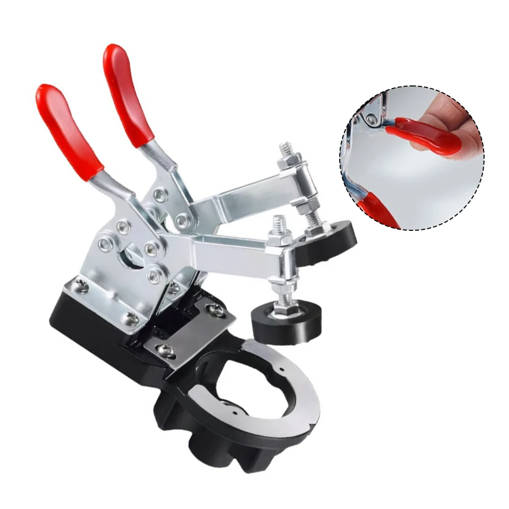 35 مللي متر خزانة مخفية الباب المفصلي تصاعد تهزهز ثقب الحفر دليل محدد مع تركيبات النجارة ثقب فتاحة أدوات كابينة الباب #5