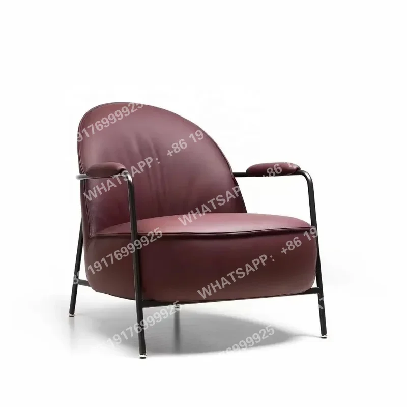 Latest Hotel Room Lounge Chair Bedroom Fashion Modern Fabric Home Bed Decor Chair with Arm Stylish Living Room Accent Chair