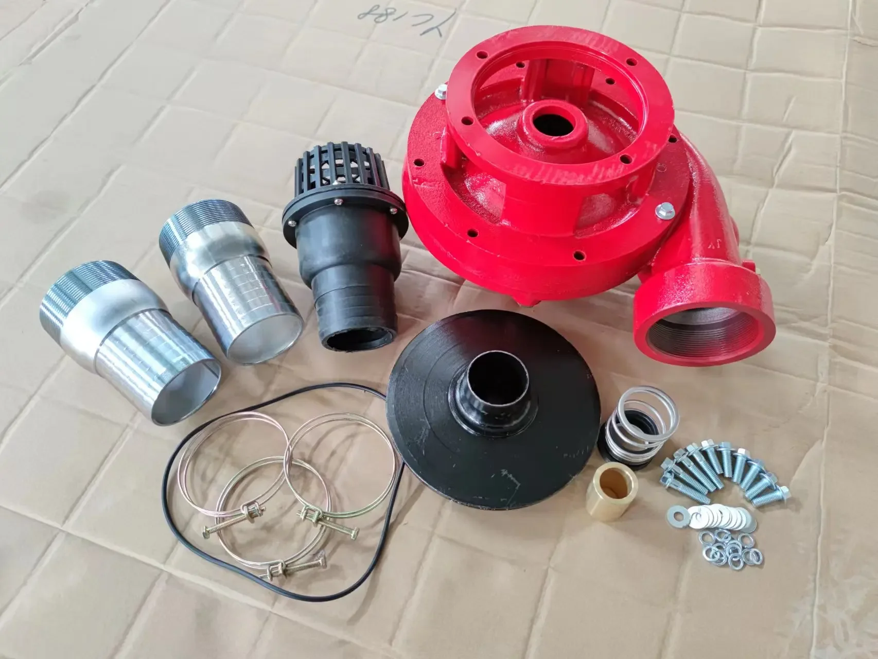 Bomba de água de ferro fundido de alta pressão Slong WPD2X2-175-CI de 2 polegadas