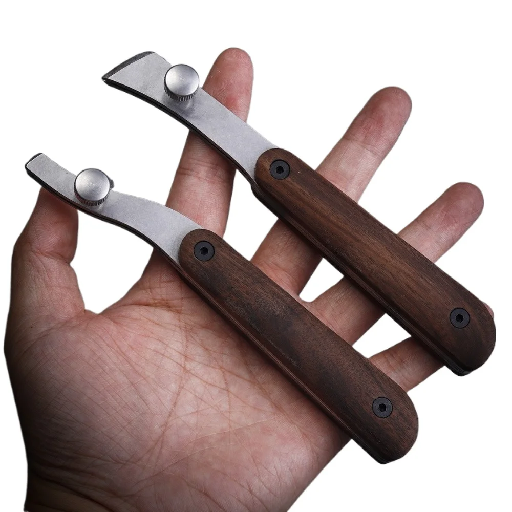 Manual Edge Trimmer Groover Set Wooden Grip Tool For Integrated Keel Edge Processing